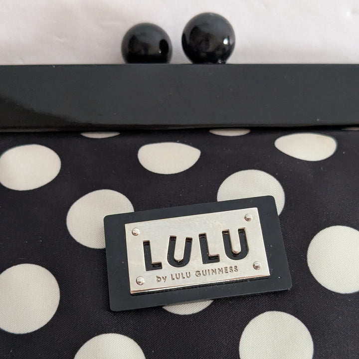 Lulu Guiness Polka Dot Clutch