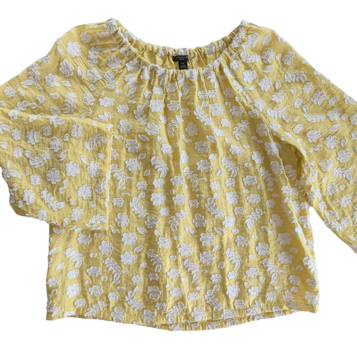 Ann Taylor Floral Top Size XSP