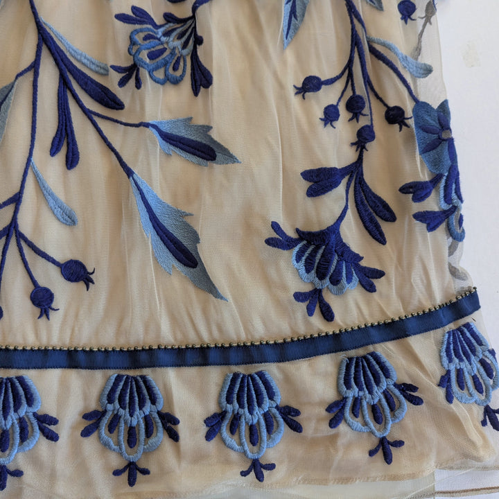 Anthropologie Moulinette Soeurs Willow Park Beaded Dress Size 6