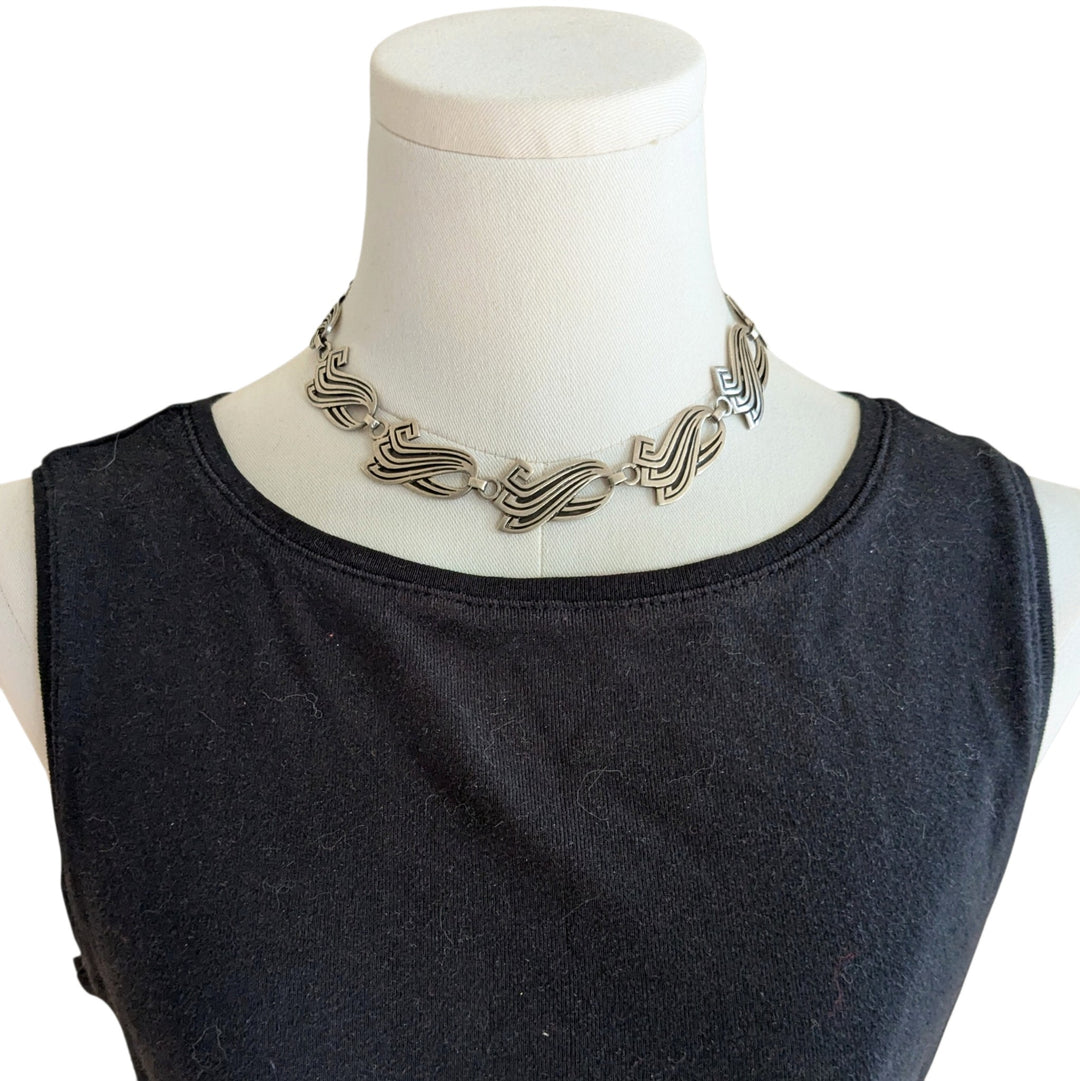 La Cucarocha Taxco Mexican Sterling Silver Necklace