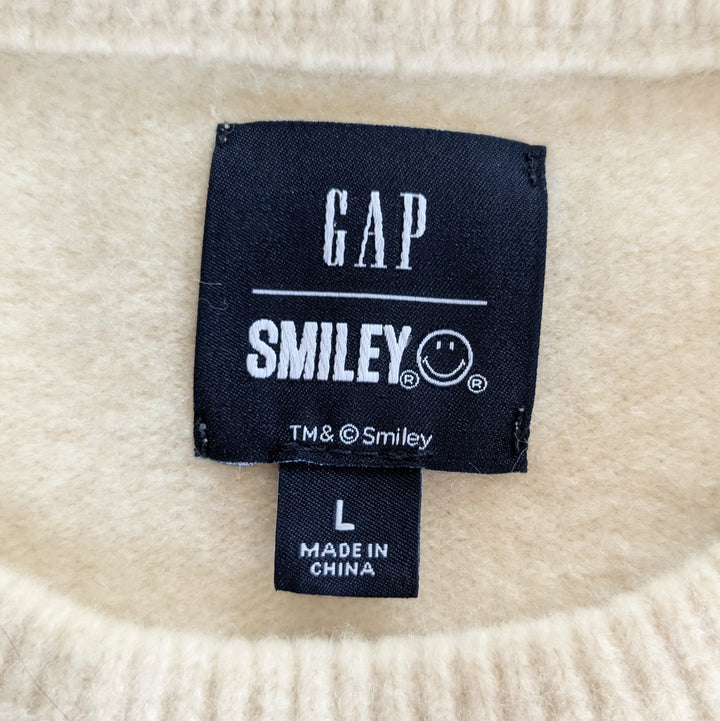 GAP Smiley Face Sweater Men's Size Large
