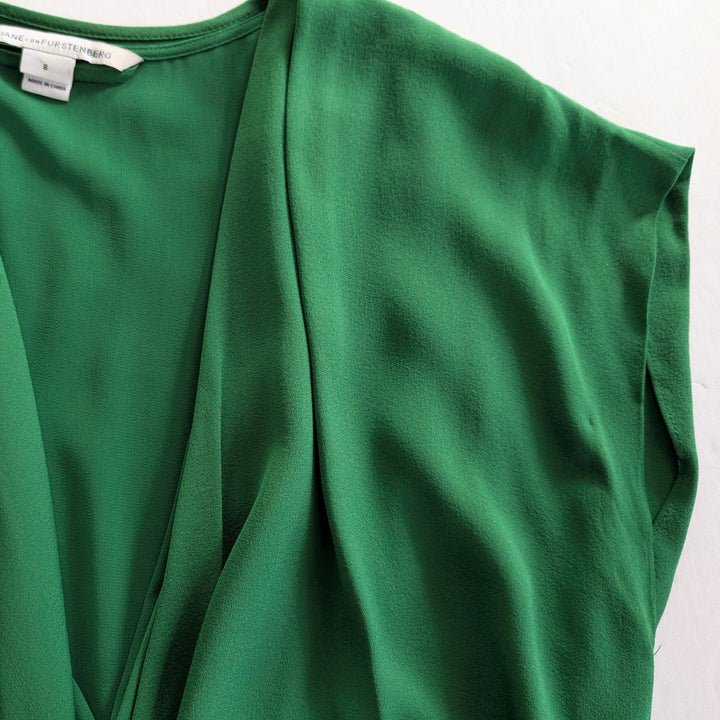 Diane von Furstenberg New RearySilk Dress Size 8