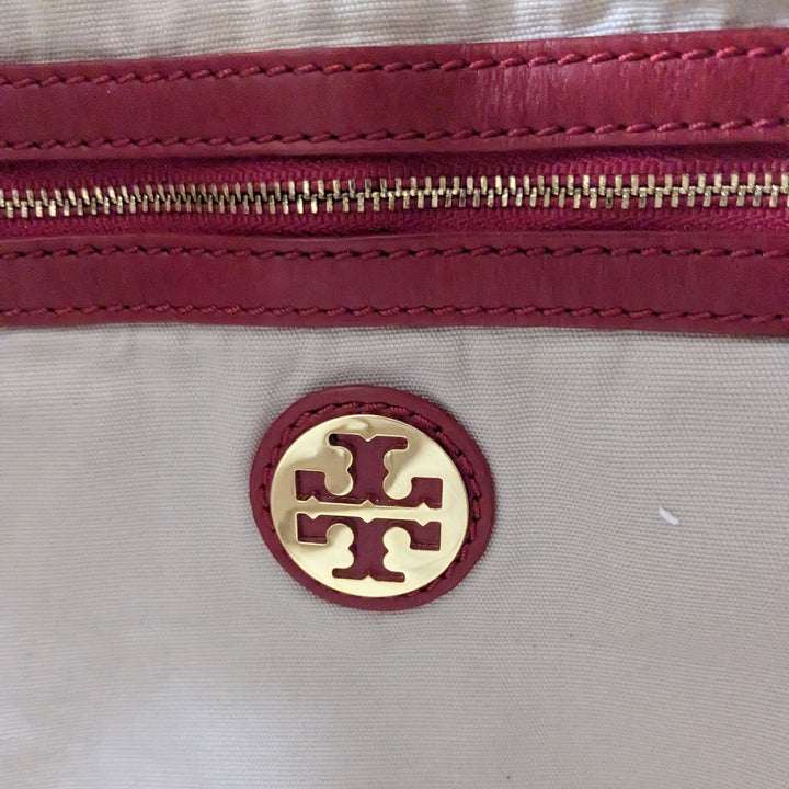 Tory Burch Denim and Leather Tote