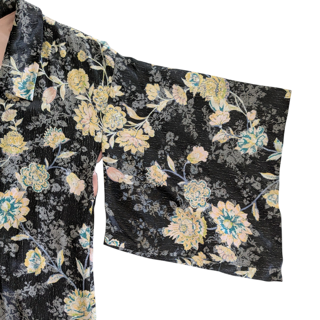Free People Floral Kimono Jacket Size Medium