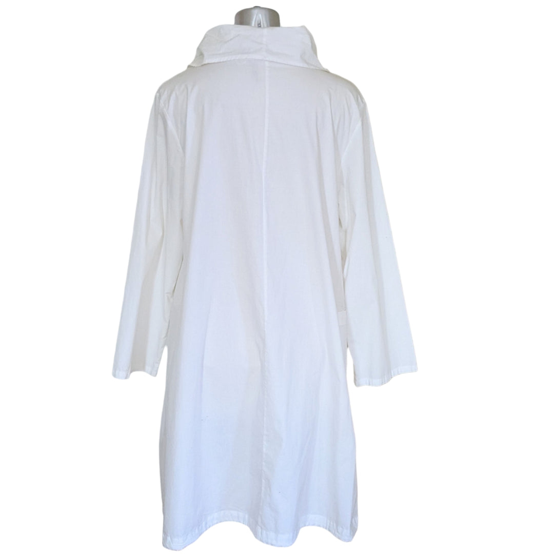 Bryn Walker Cotton Cowl Neck Dress Size Small