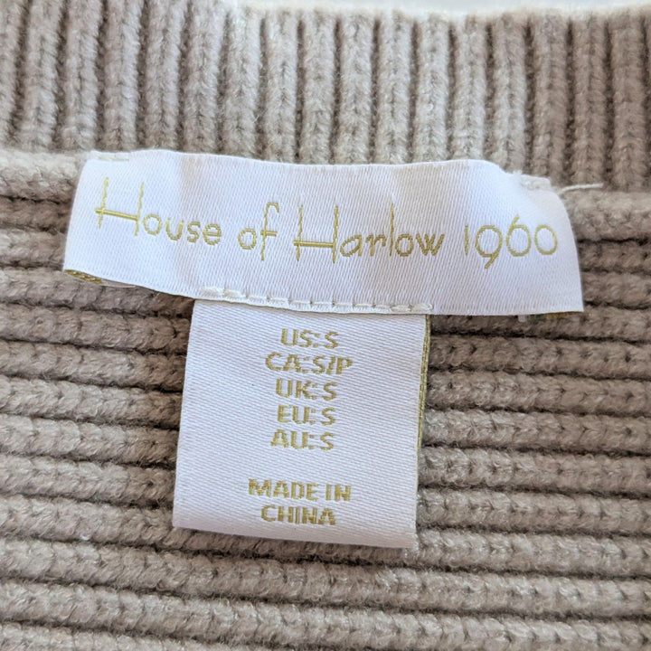House of Harlow 1960 Cropped Sweater Size Small