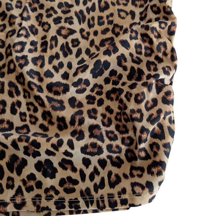 Summer Salt Leopard Print Rash Guard Size 4