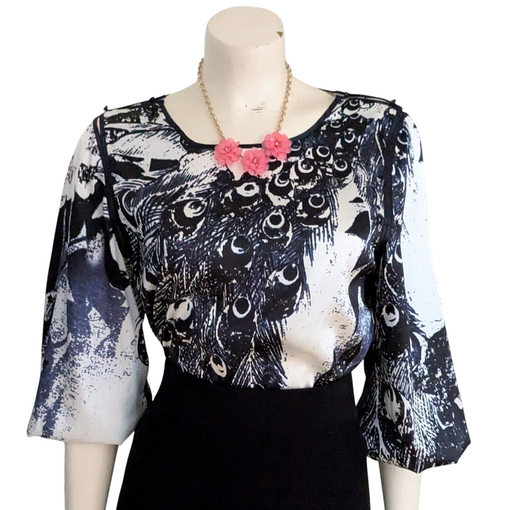 T Tahari Blouse Size Medium