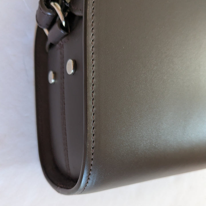 A.P.C. Leather Demi Lune Bag