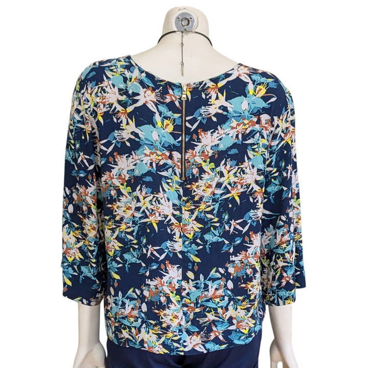 Sam & Lavi Floral Print Blouse Size Medium
