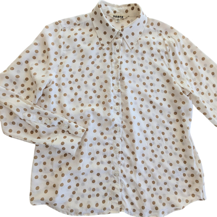 Boden Silk Blouse Size 6P