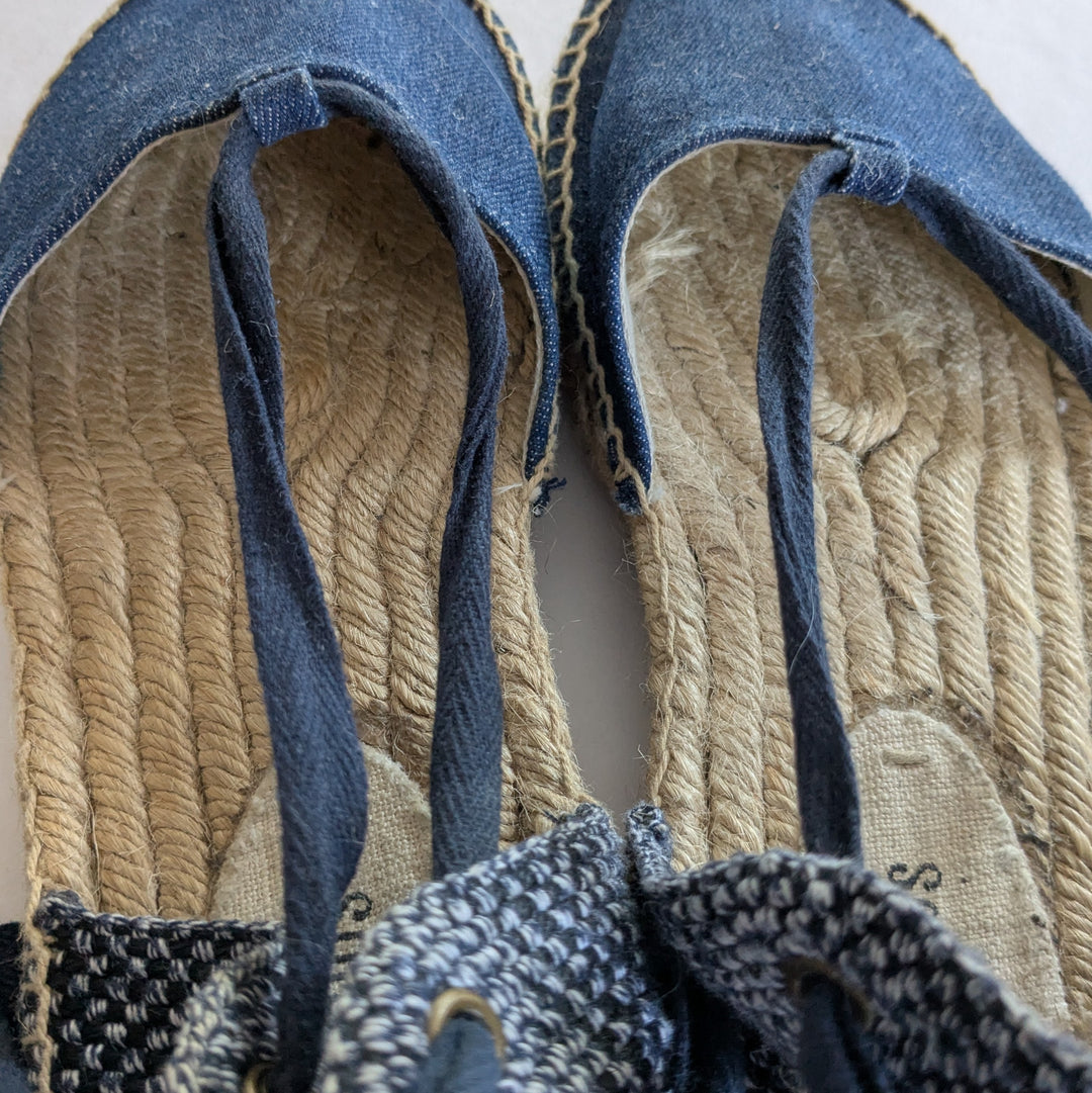Soludos Denim Espadrilles Size 10