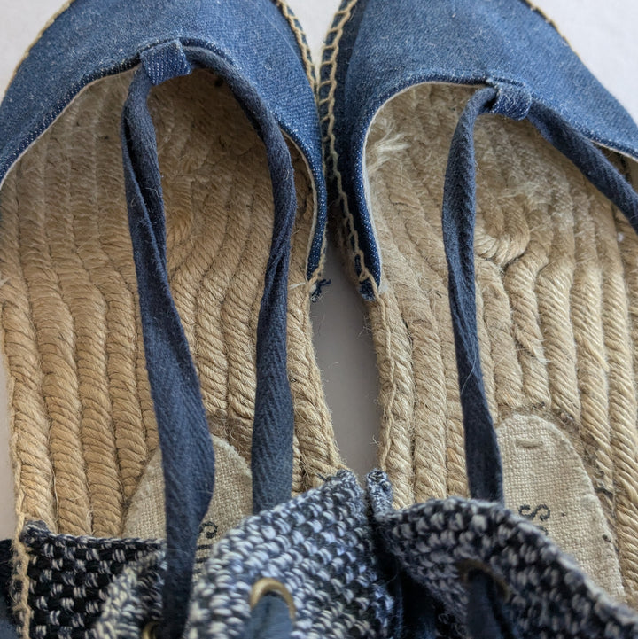 Soludos Denim Espadrilles Size 10