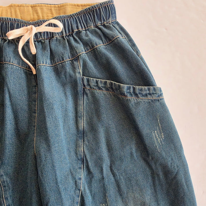 Buykud Barrel Jeans Size XL
