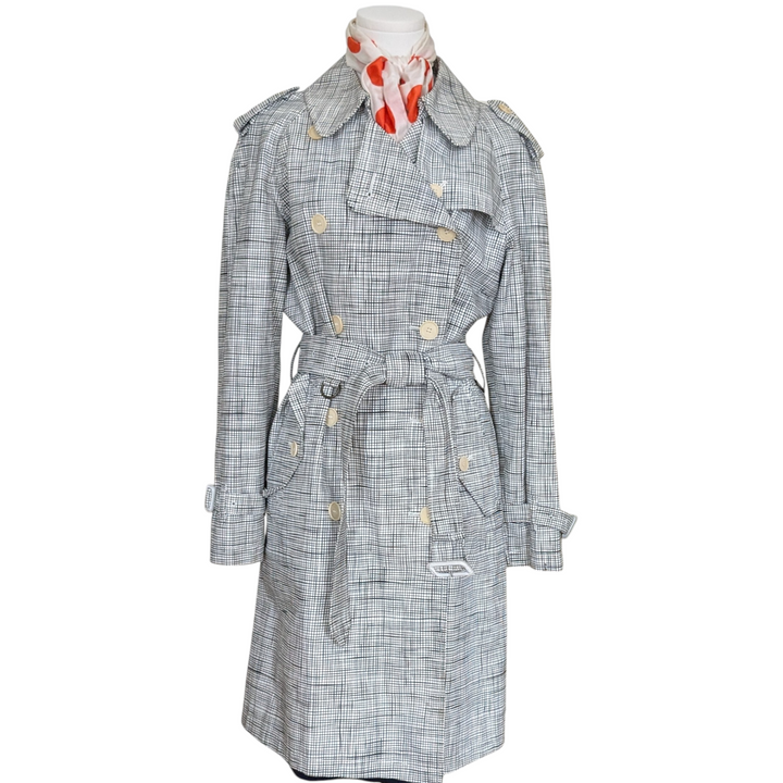 Burberry Cotton Trench Coat Size 4