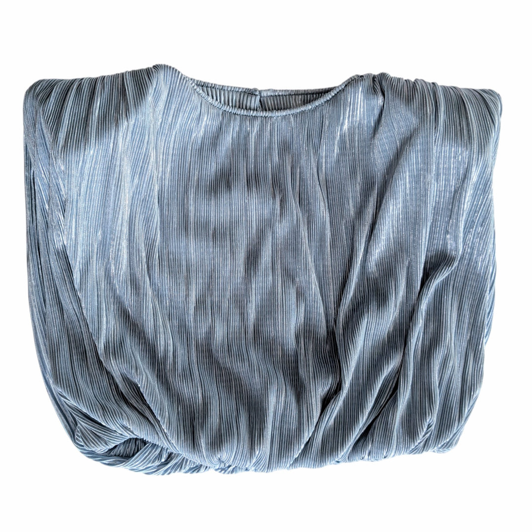 Sabina Musayev Amazon Pleated Crop Top Size XS