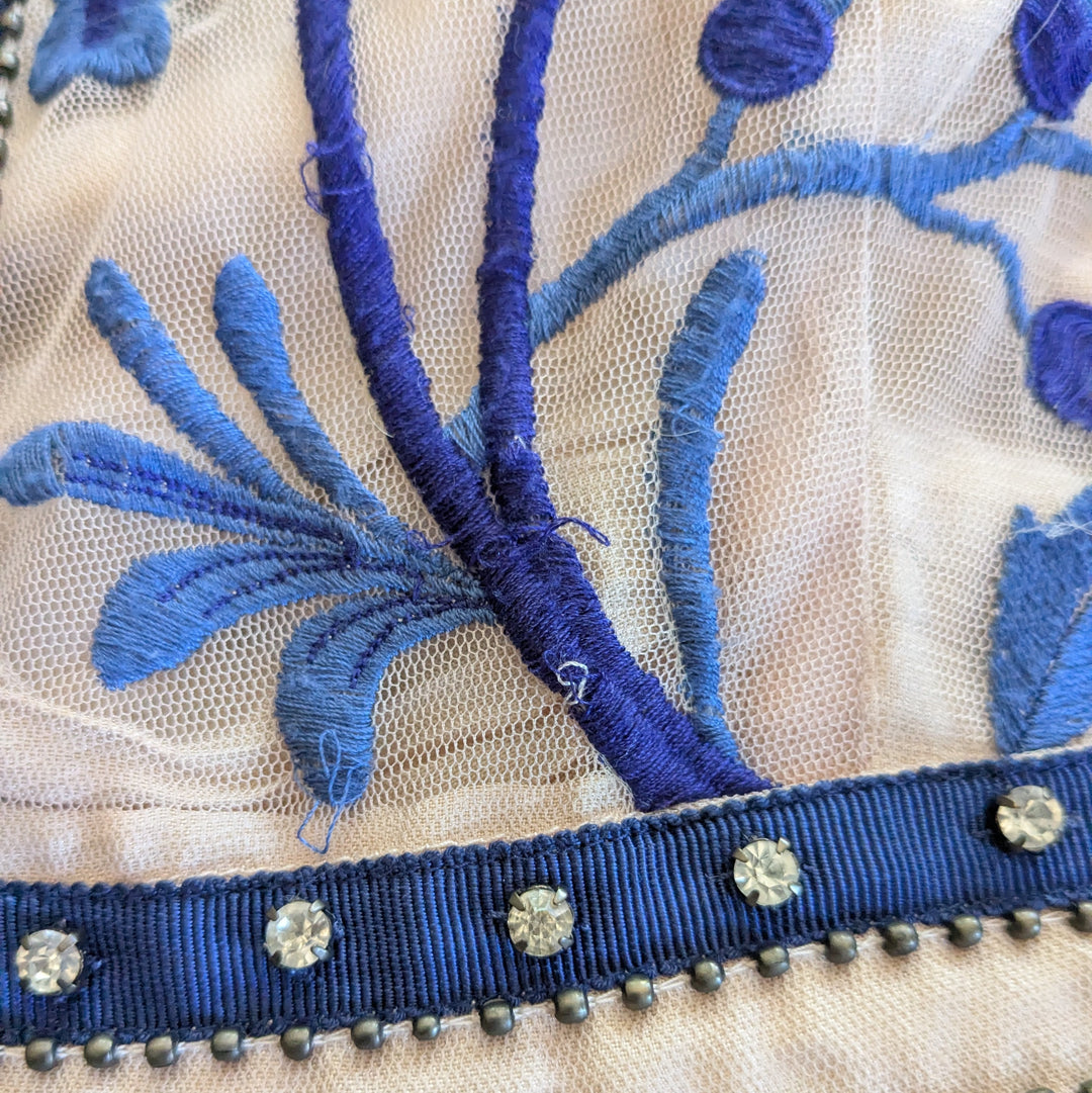 Anthropologie Moulinette Soeurs Willow Park Beaded Dress Size 6