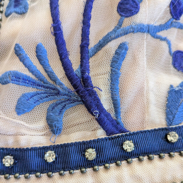 Anthropologie Moulinette Soeurs Willow Park Beaded Dress Size 6