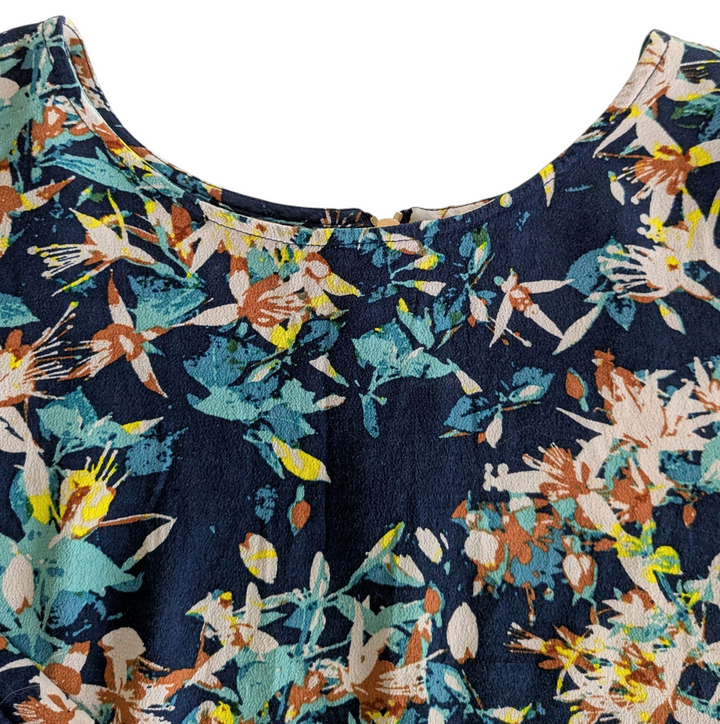 Sam & Lavi Floral Print Blouse Size Medium