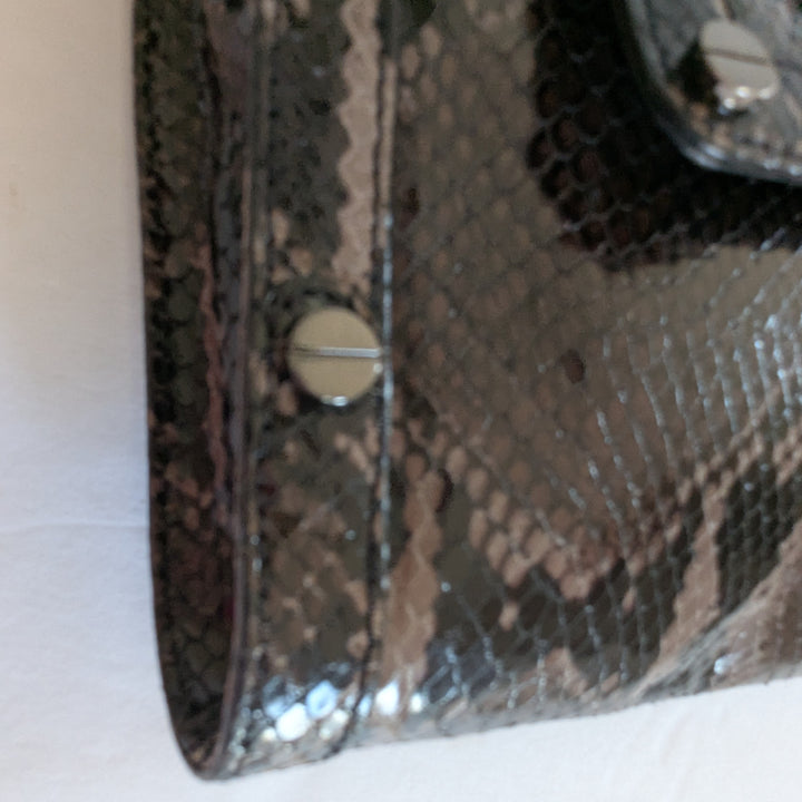 Alexis Hudson Reptile Print Leather Crossbody