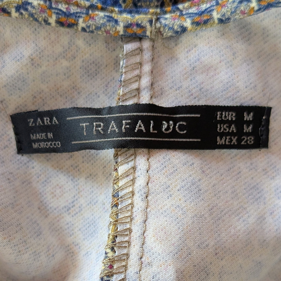 Zara Trafaluc Long Sleeve Romper Size Medium