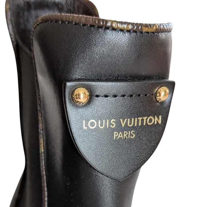 Louis Vuitton Beaubourg Ankle Boots Size 40