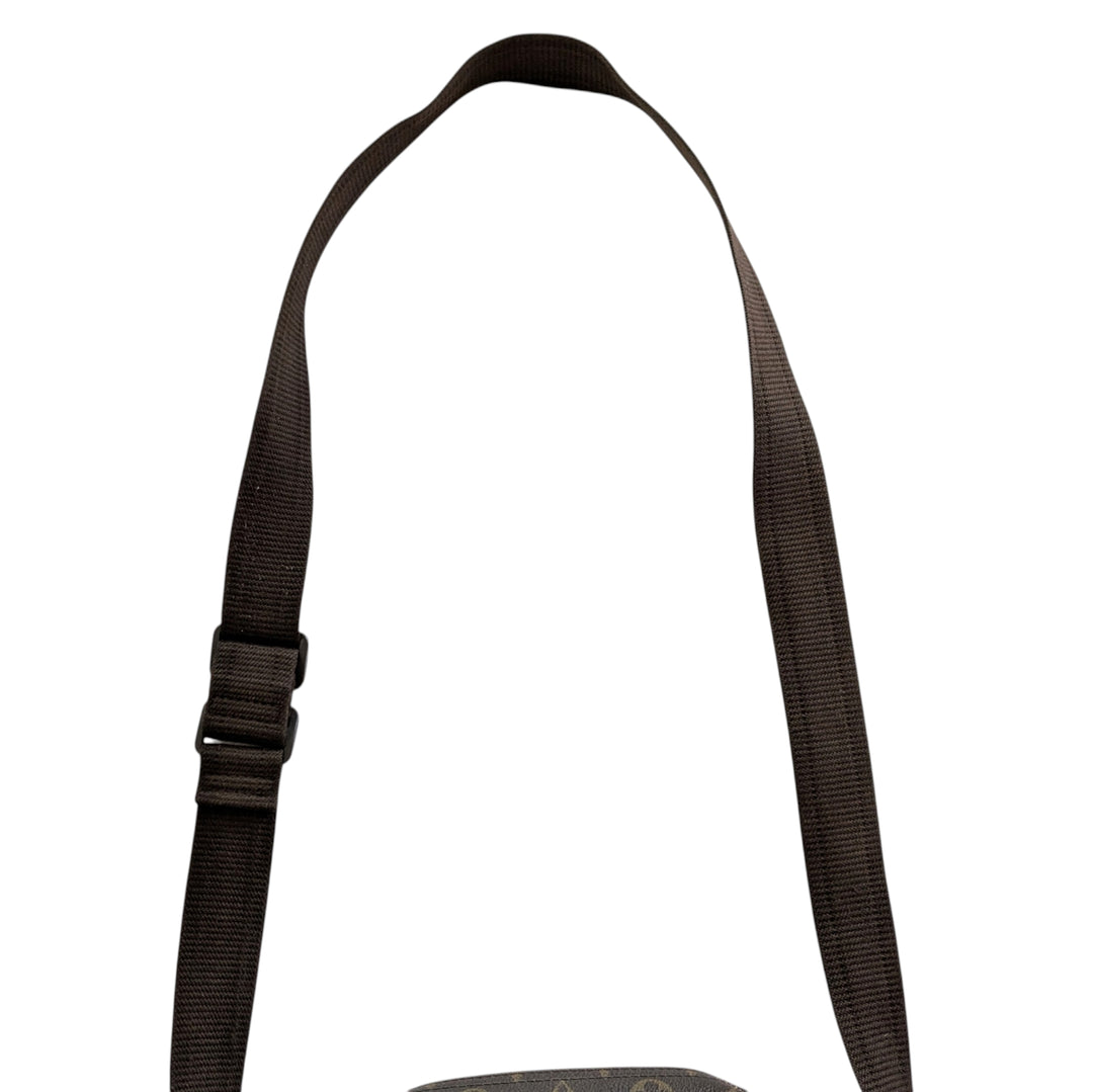Louis Vuitton Monogrammed Logo Leather Reporter PM Bag