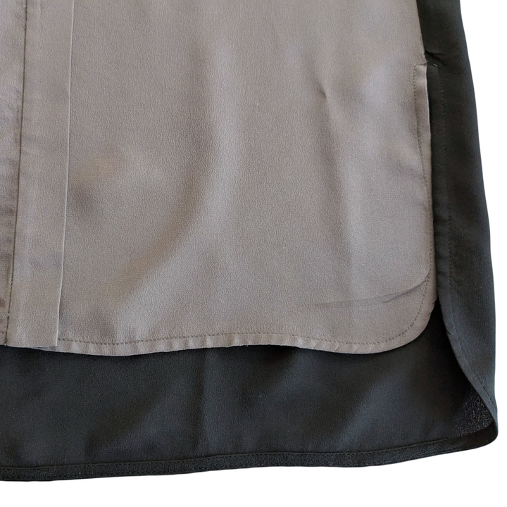 Vince 2 Tone Silk Tunic Size 2