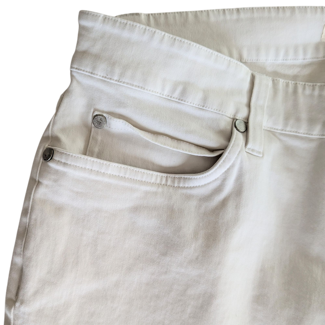 Eileen Fisher White Jeans Size 8