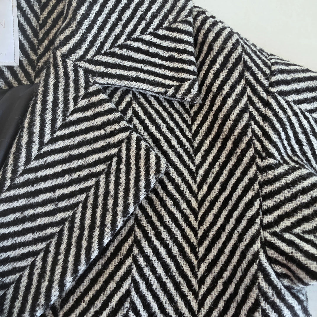 Soskind Wool Blend Midi Coat Size Large