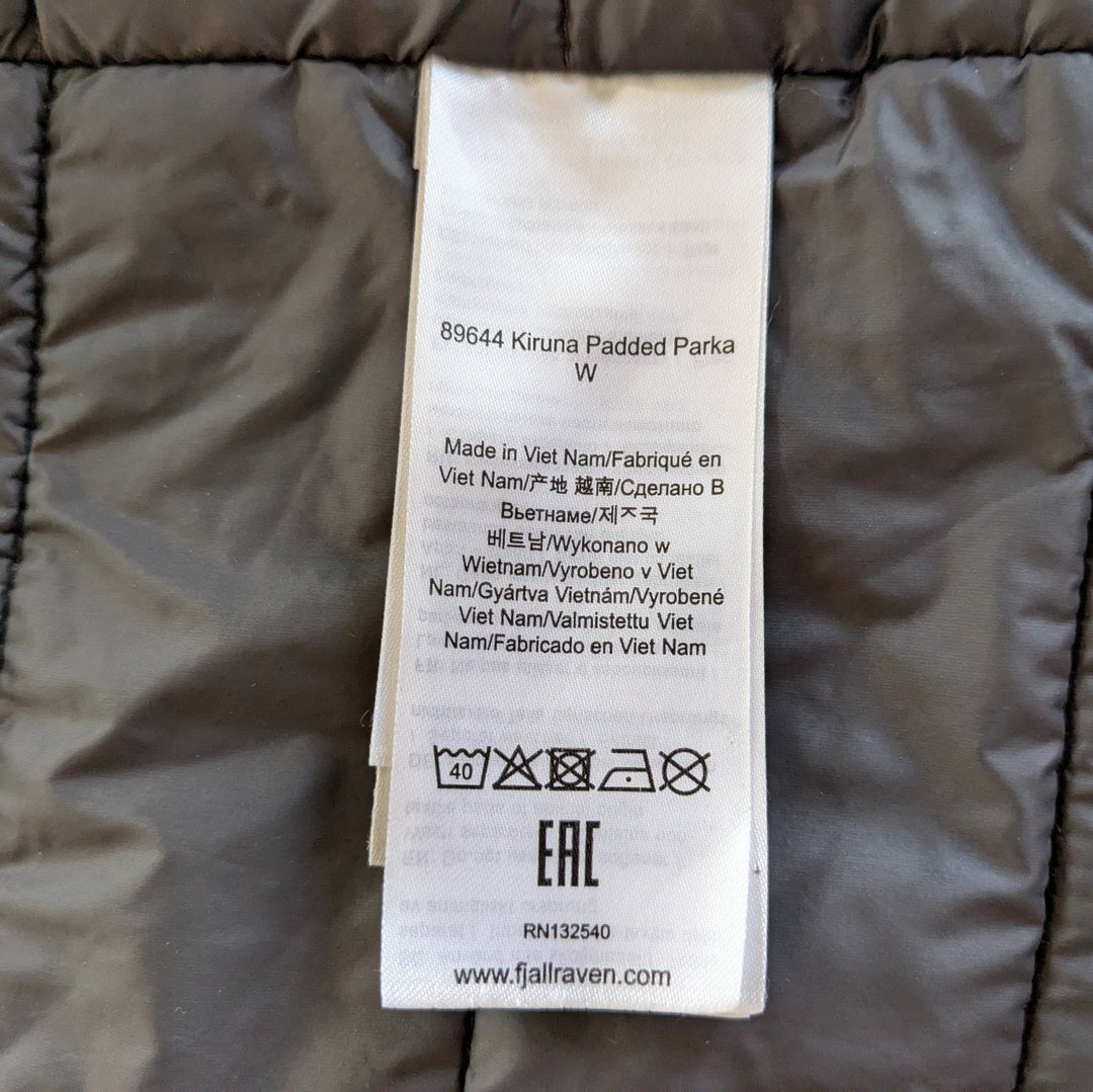 Fjallraven Kiruna Hooded Parka Size XS