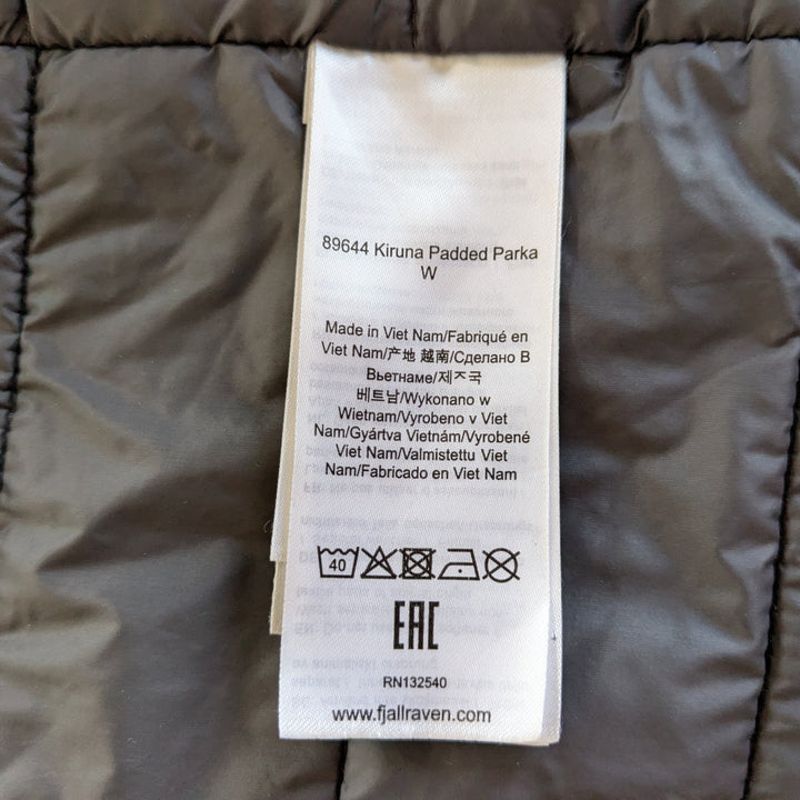 Fjallraven Kiruna Hooded Parka Size XS