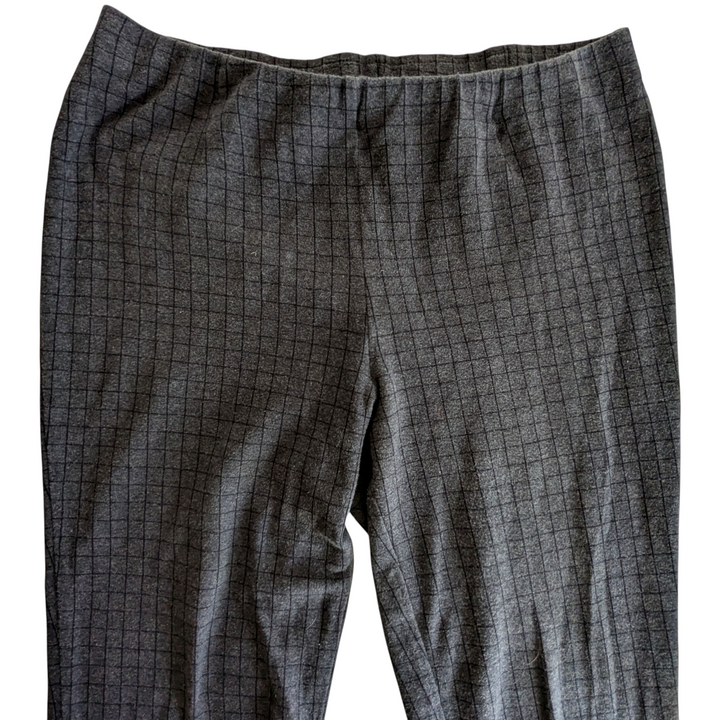 J. Jill Plaid Pull On Pants Size Large