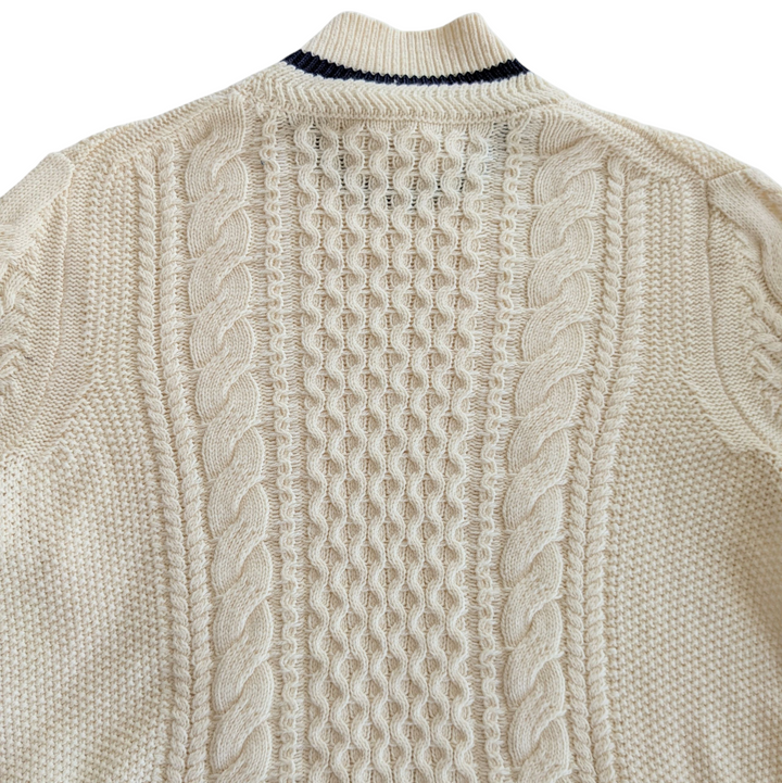 Veronica Beard Fritz Mixed Media Sweater Size Large
