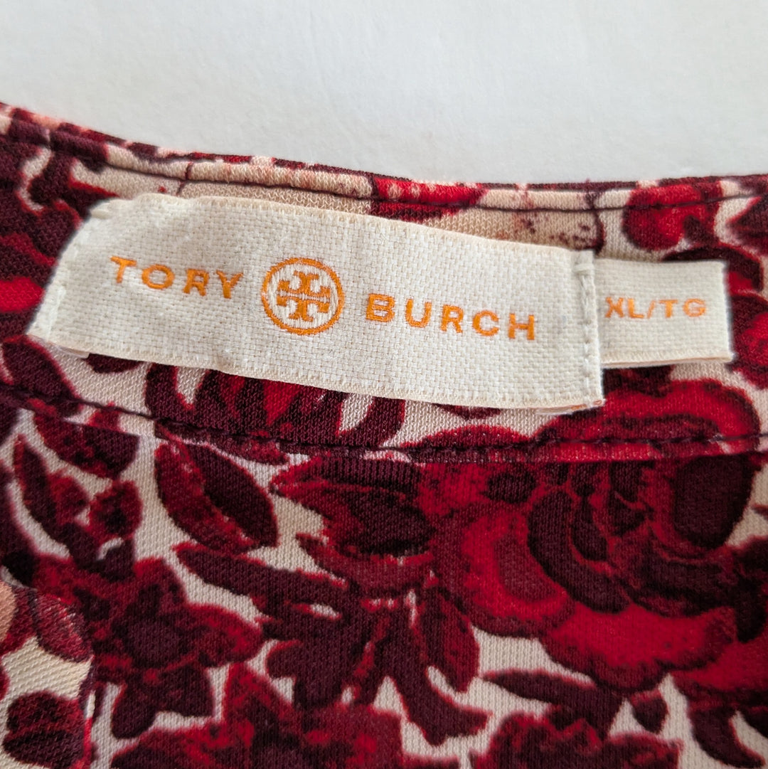 Tory Burch Knit Tunic Top Size XL