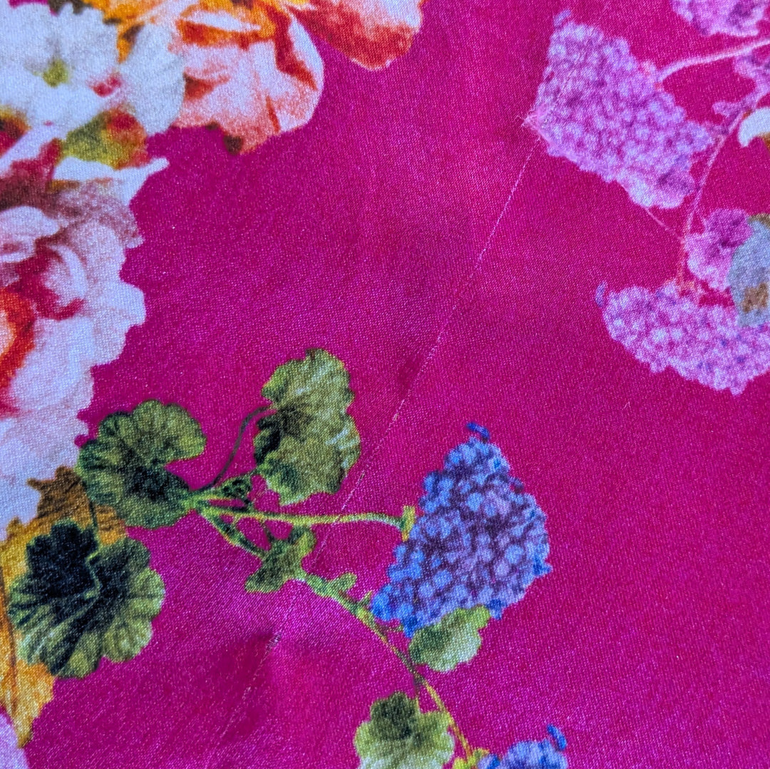 L'Agence Silk Blouse Size XS Tall