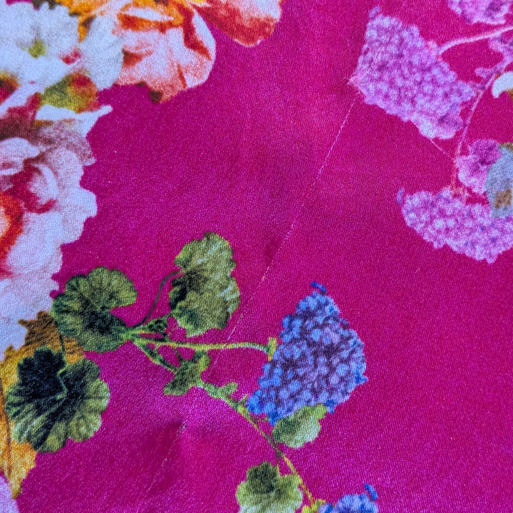 L'Agence Silk Blouse Size XS Tall