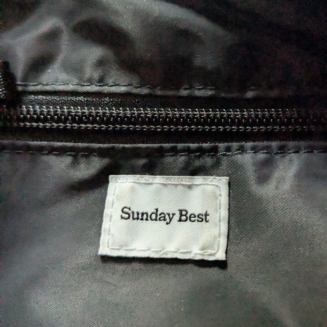 Aritzia's Sunday Best Goldie Black Nylon Hobo Bag