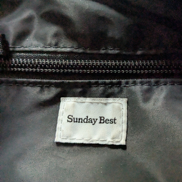 Aritzia's Sunday Best Goldie Black Nylon Hobo Bag
