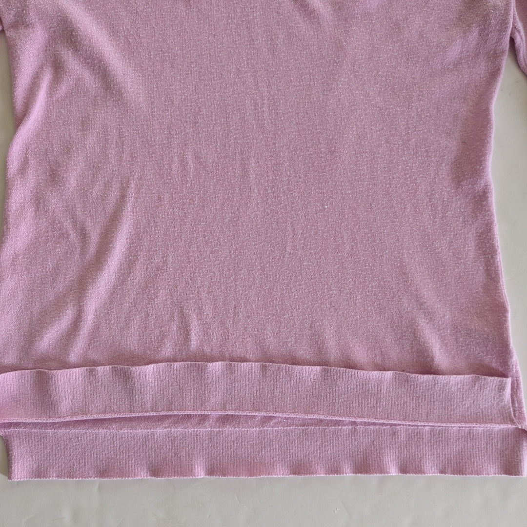 The Line Cotton/Silk Blend Sweater Size Medium