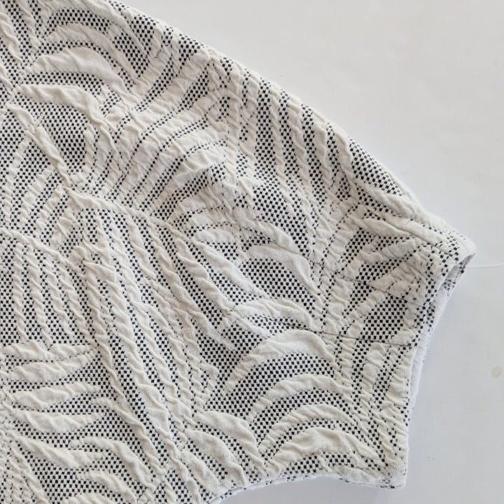 Akris Punto Palm Print Top Size XL