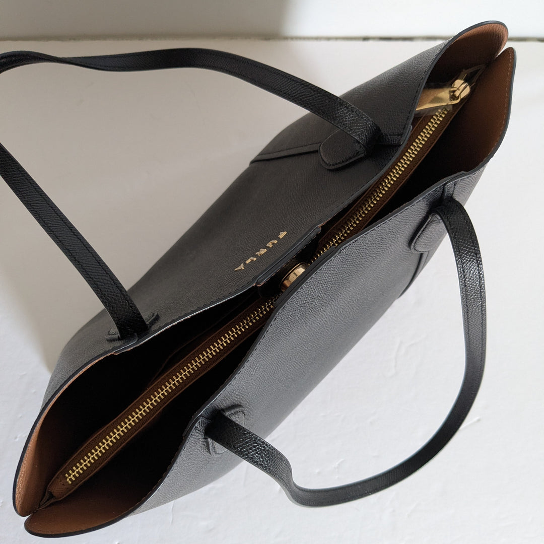 Furla Vittoria Leather Tote Bag