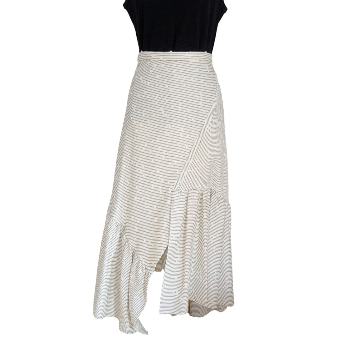 3.1 Philip Lim Ruffled Asymmetrical Skirt Size 2 NWT