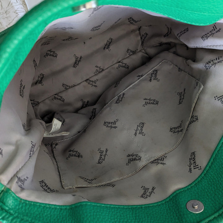 Jewel Green Leather Convertible Satchel