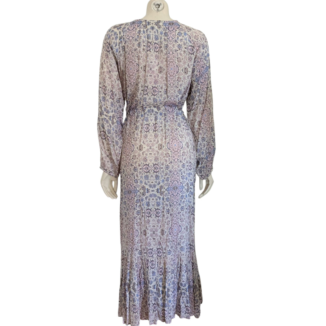 Roller Rabbit Odila Odaya Tiered Maxi Dress Size XL NWT