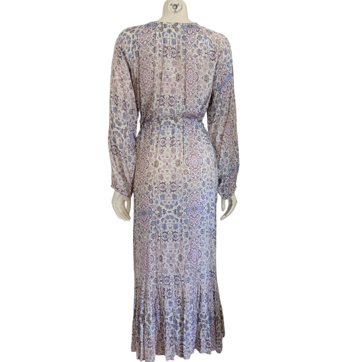 Roller Rabbit Odila Odaya Tiered Maxi Dress Size XL NWT