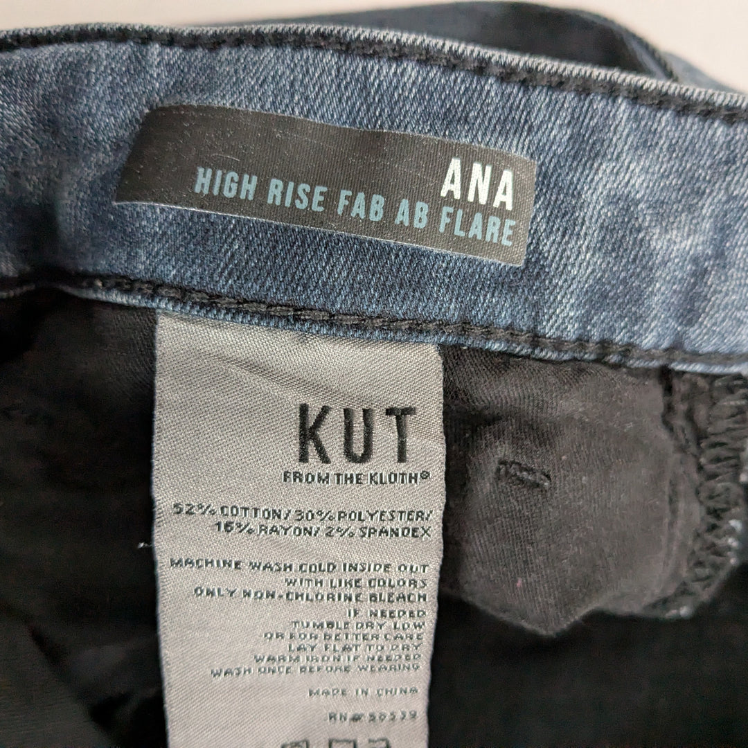 Kut From The Kloth Ana Flared Jeans Size 12