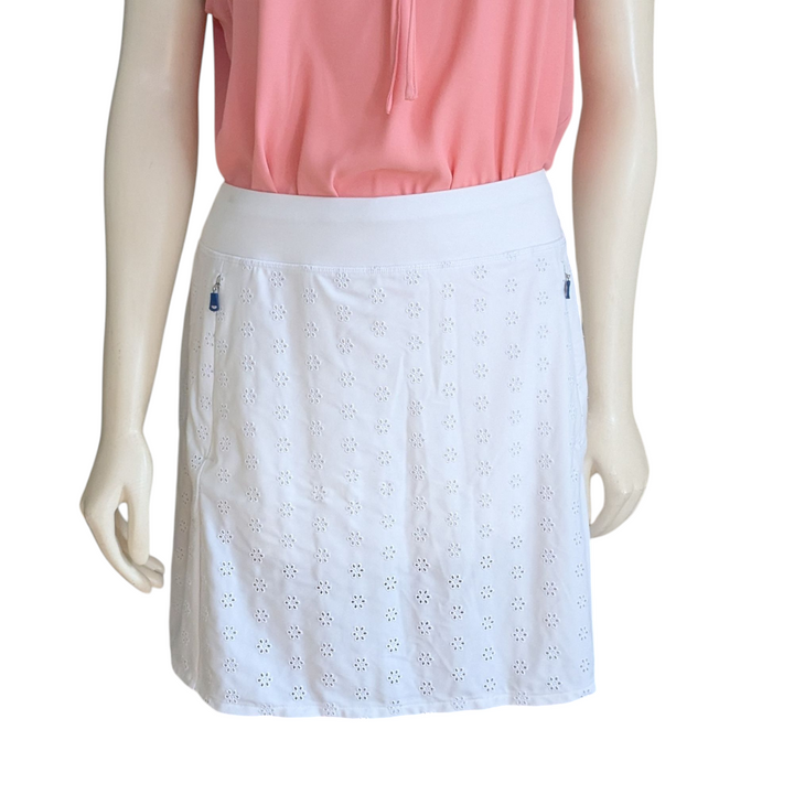 RLX Ralph Lauren Eyelet Skort Size Medium