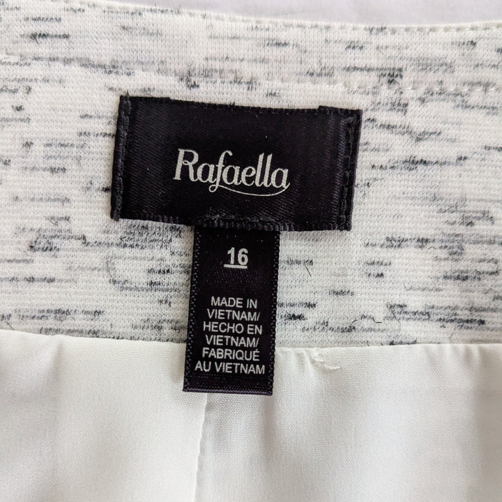 Rafaella Knit Moto Jacket Size 16