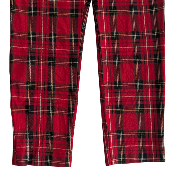 Old Navy Plaid Pixie Cropped Pants Size Small